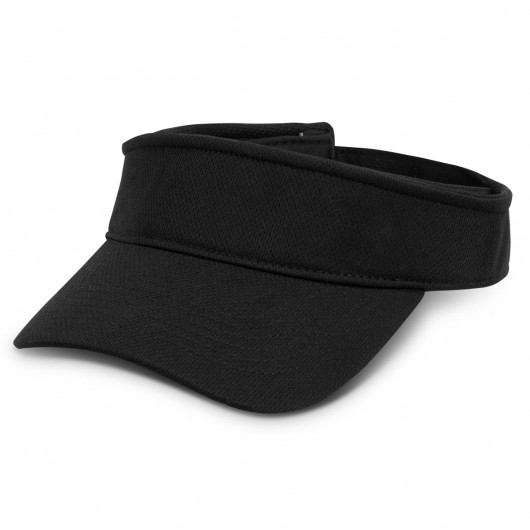 Sports Mesh Visors Black